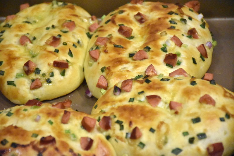 green onion bread