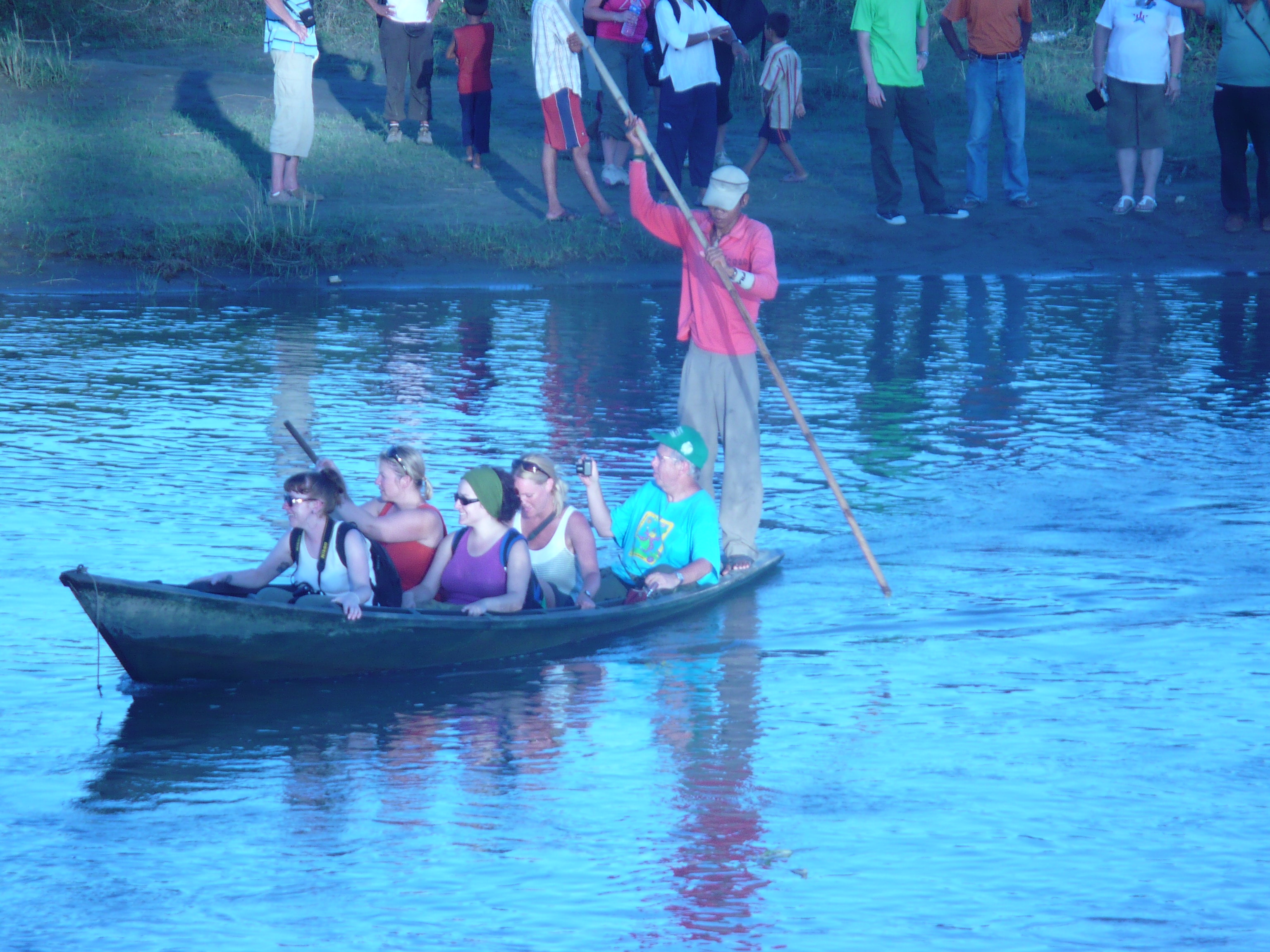 Dugout Canoe Ride in Nepal