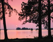 sunset at the lake - jasper