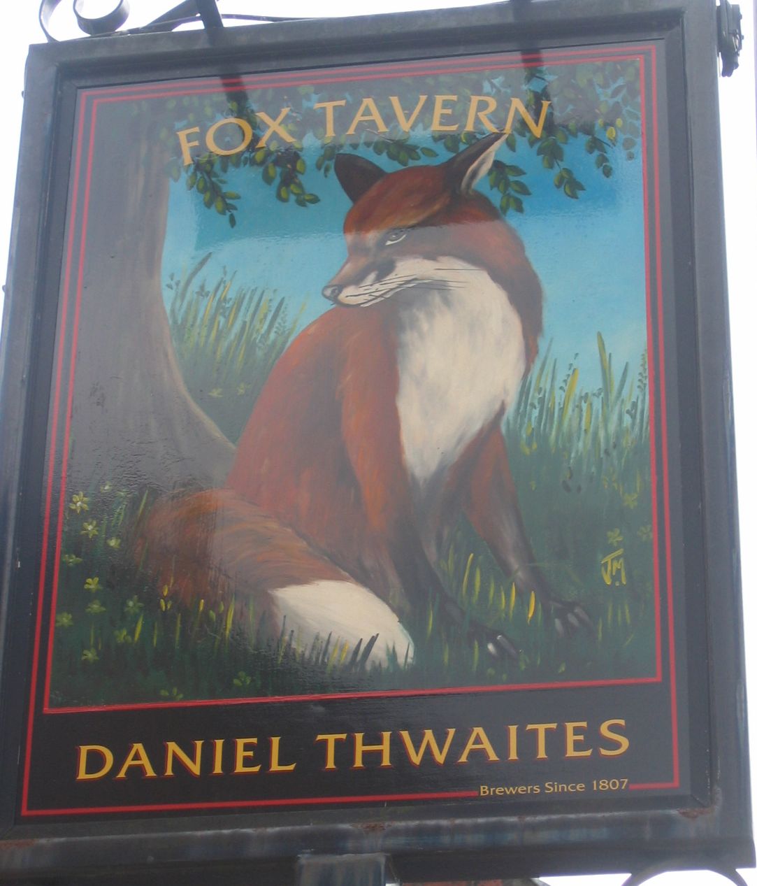 Photo taken by me - pub sign - The Fox Tavern, Stalybridge Photo taken by me - pub sign - The Fox Tavern, Stalybridge
