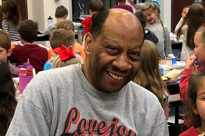 Puster Elementary School custodian Lee Hamilton Puster Elementary School custodian Lee Hamilton