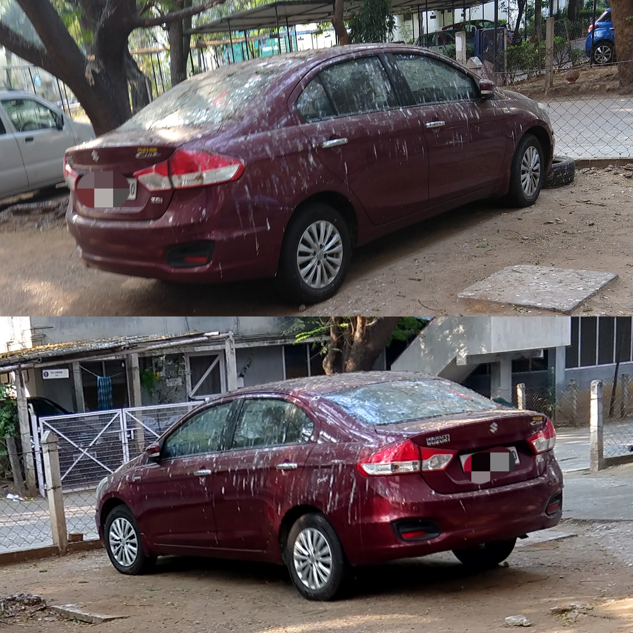 Dirty, car, poop Dirty, car, poop