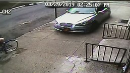 Car chase in Brooklyn New York on Friday Car chase in Brooklyn New York on Friday