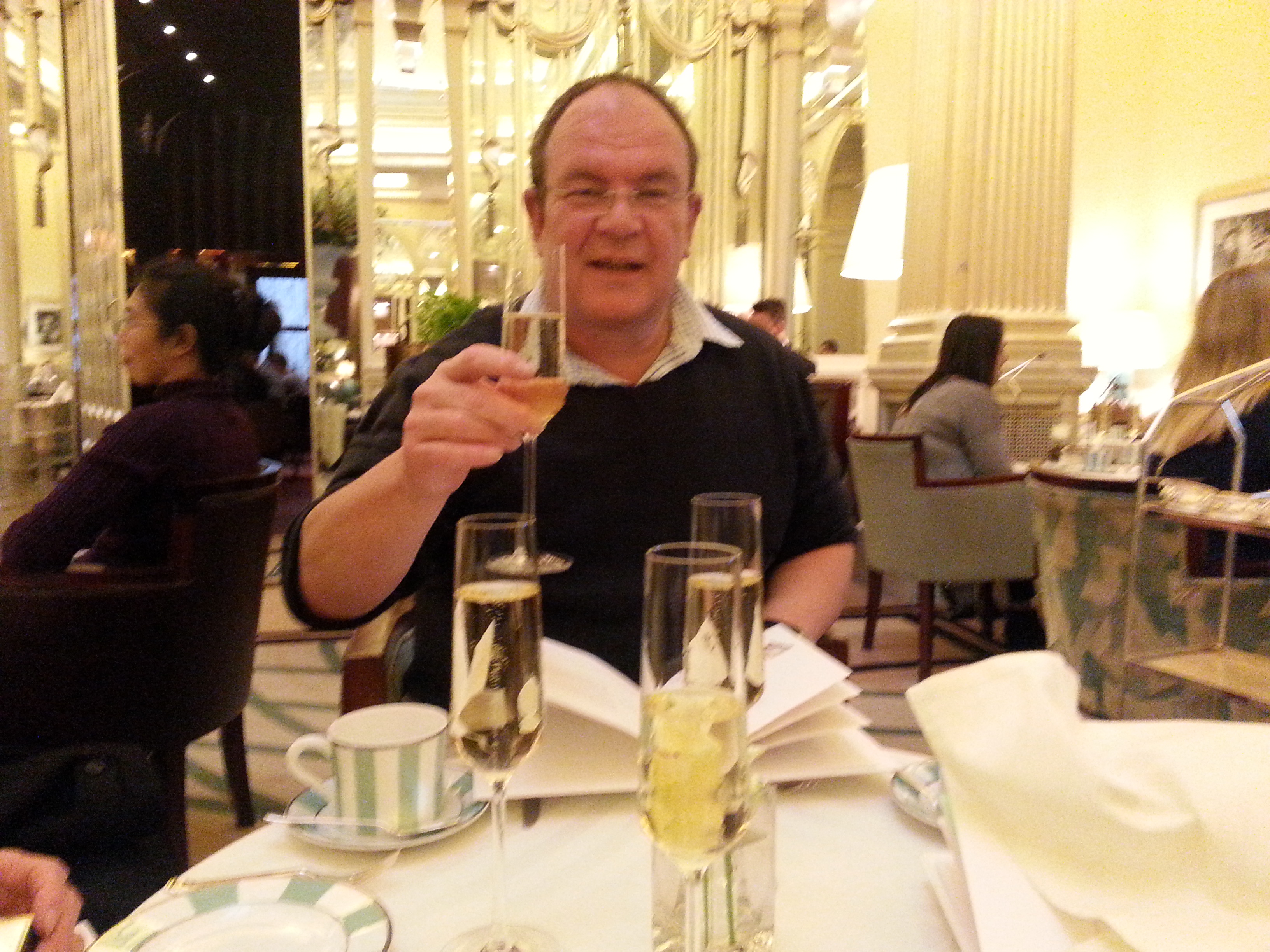 Champagne Charlie! Cheers! Champagne Charlie! Cheers!