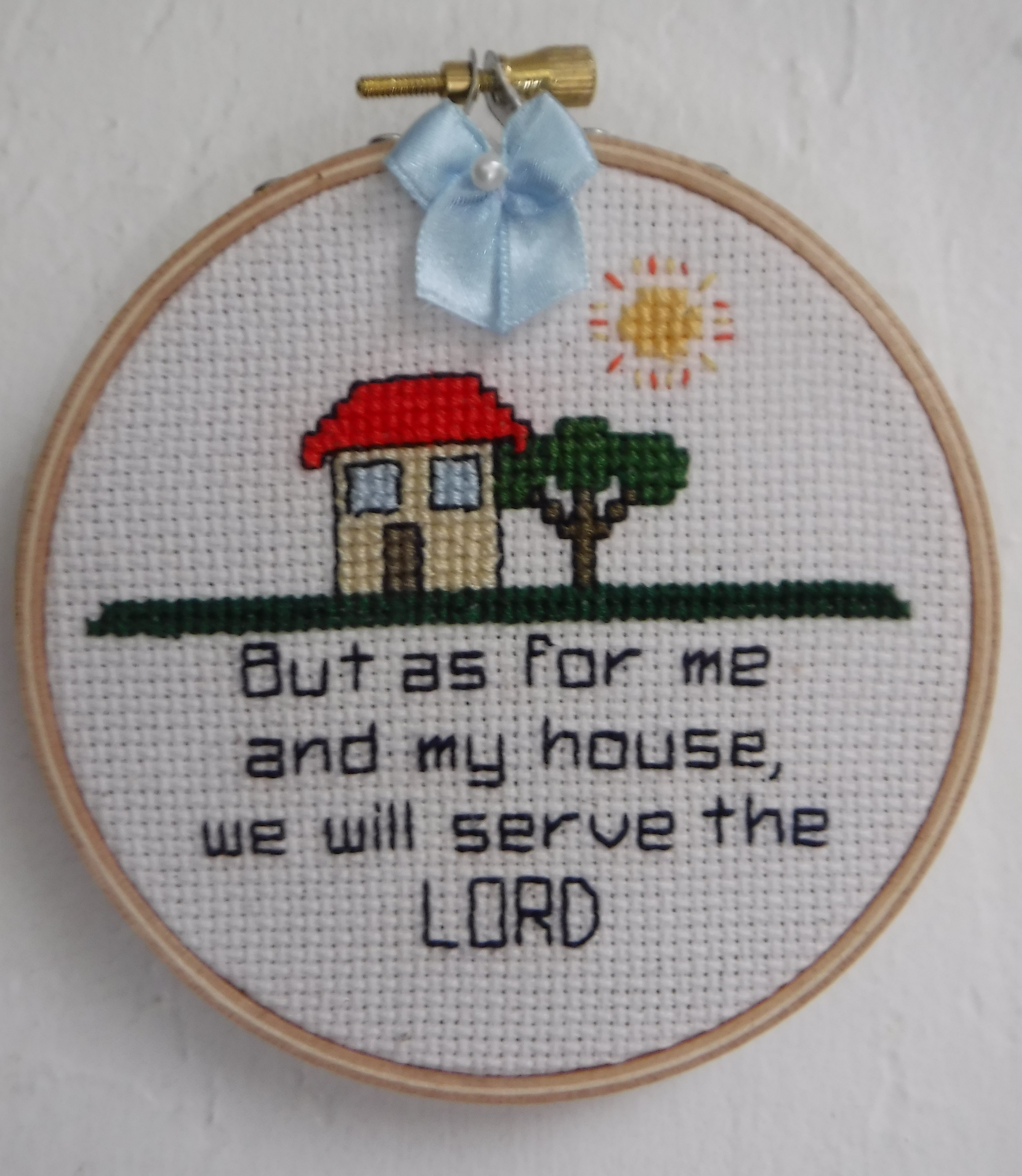 Photo I took of my cross stitch for my Etsy shop Photo I took of my cross stitch for my Etsy shop