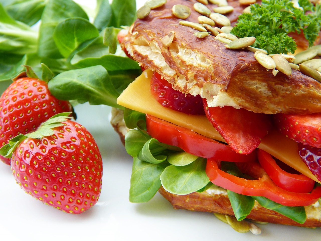 https://pixabay.com/photos/sandwich-salad-vegetarian-cheese-4112566/ https://pixabay.com/photos/sandwich-salad-vegetarian-cheese-4112566/