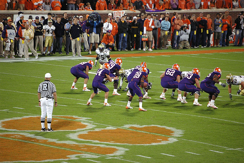 Clemson Homecoming '06 pt. 30 - Another picture of the offense of the clemson tigers