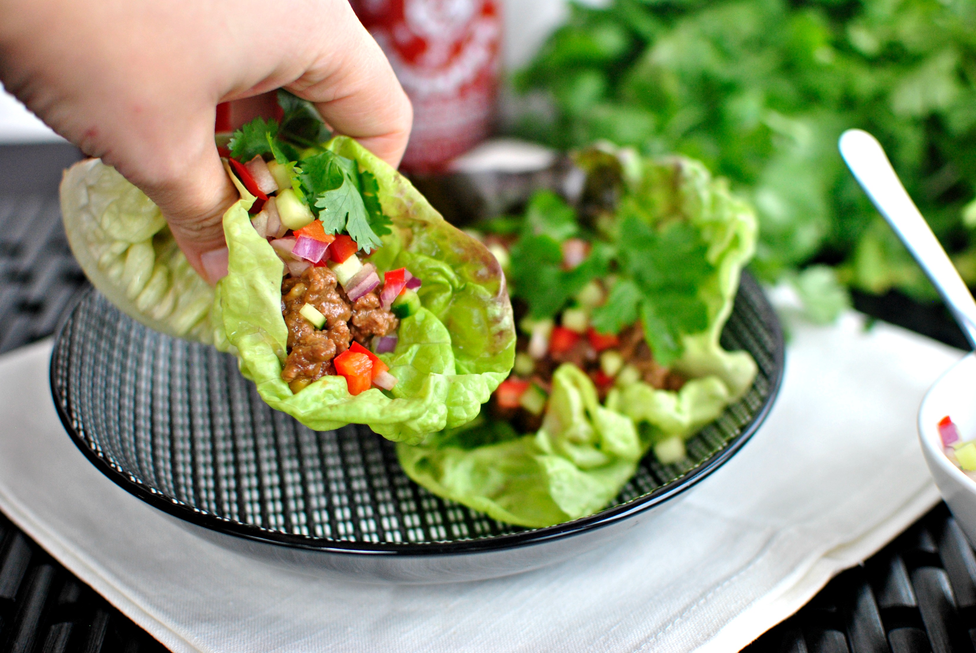 http://www.simplyscratch.com/2013/12/spicy-sriracha-steak-lettuce-wraps.html http://www.simplyscratch.com/2013/12/spicy-sriracha-steak-lettuce-wraps.html