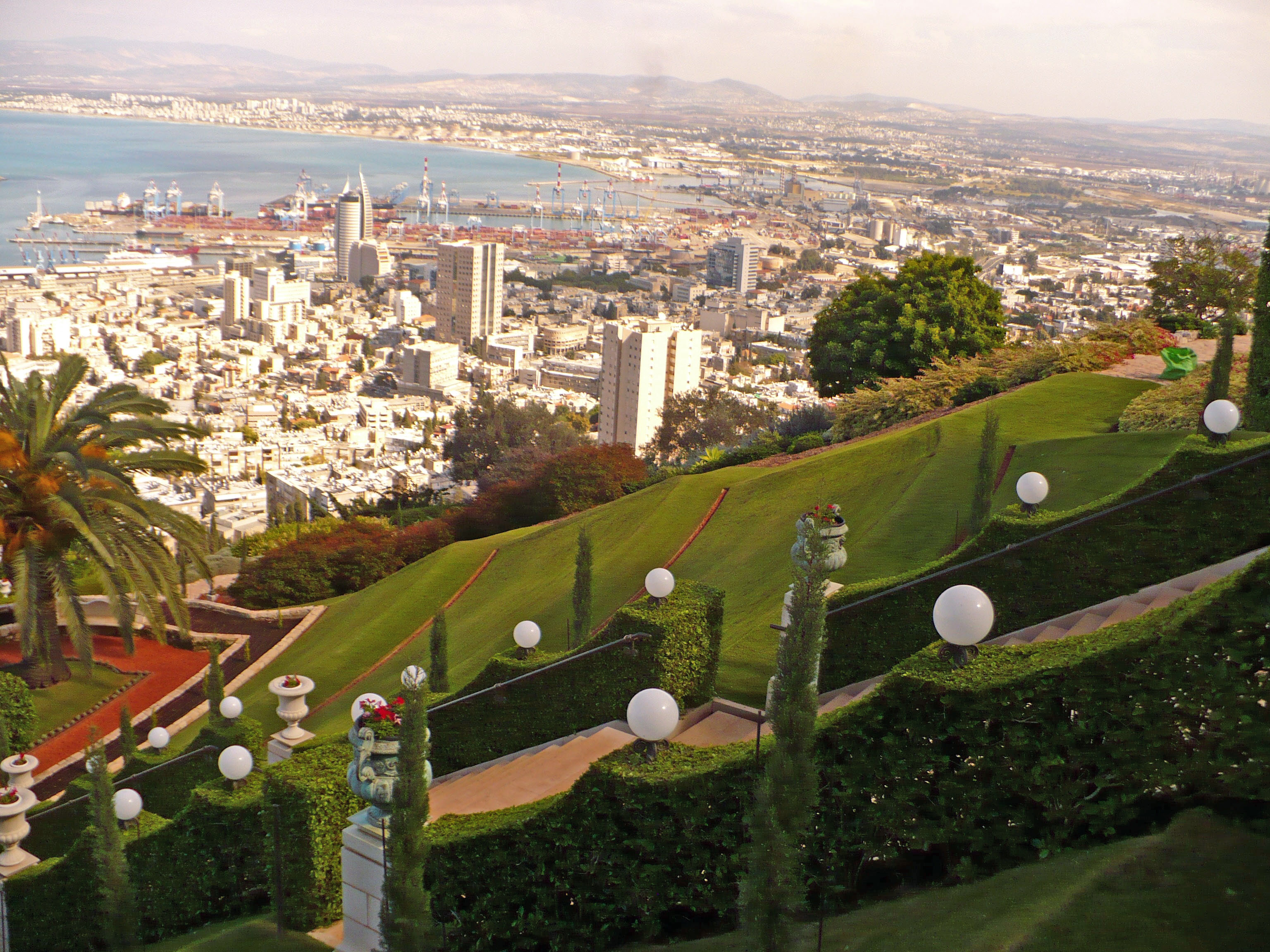 Haifa, Israel  on the Mediterranean Sea