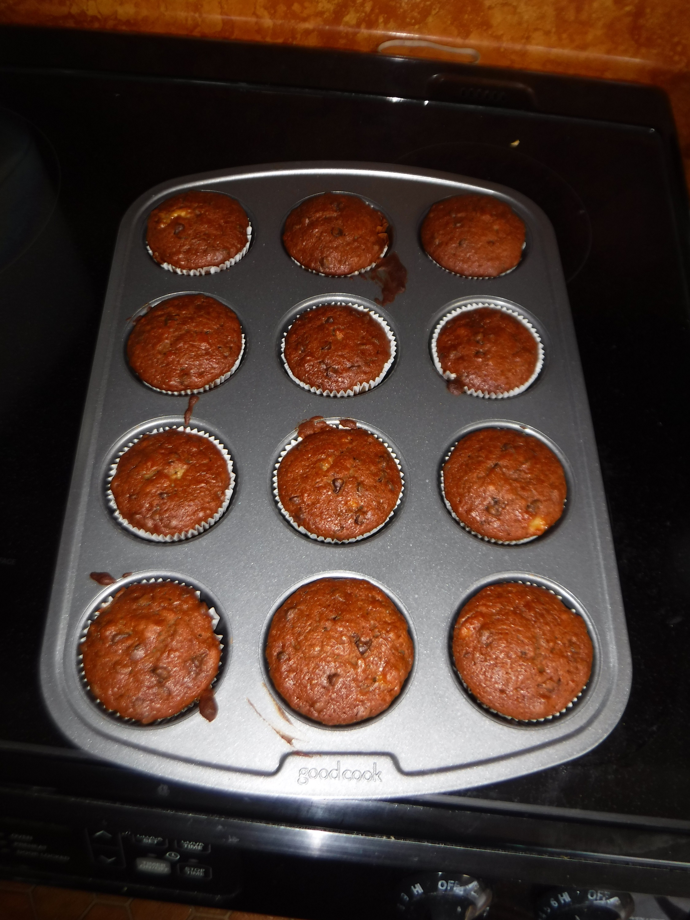Photo I took of the first batch of muffins