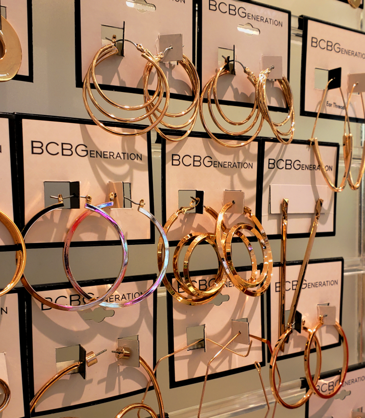 "Copper" Earings Display "Copper" Earings Display