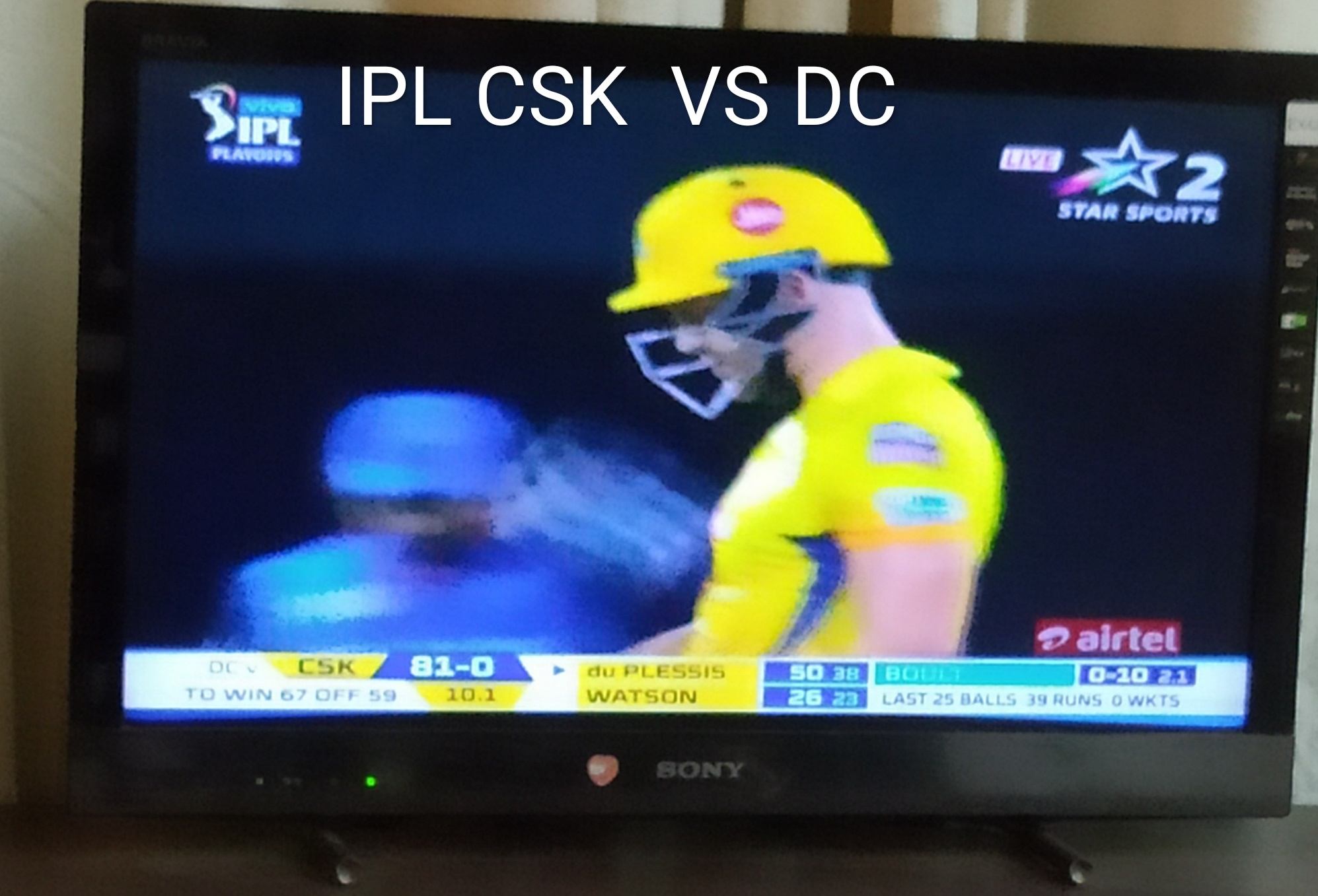 CSK VS DC 10 MAY 2019 CSK VS DC 10 MAY 2019