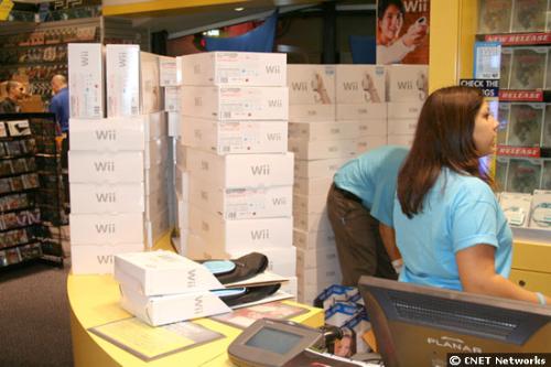 Wii - Nintendo brought 1,000 Wiis to the Los Angeles launch of the console.