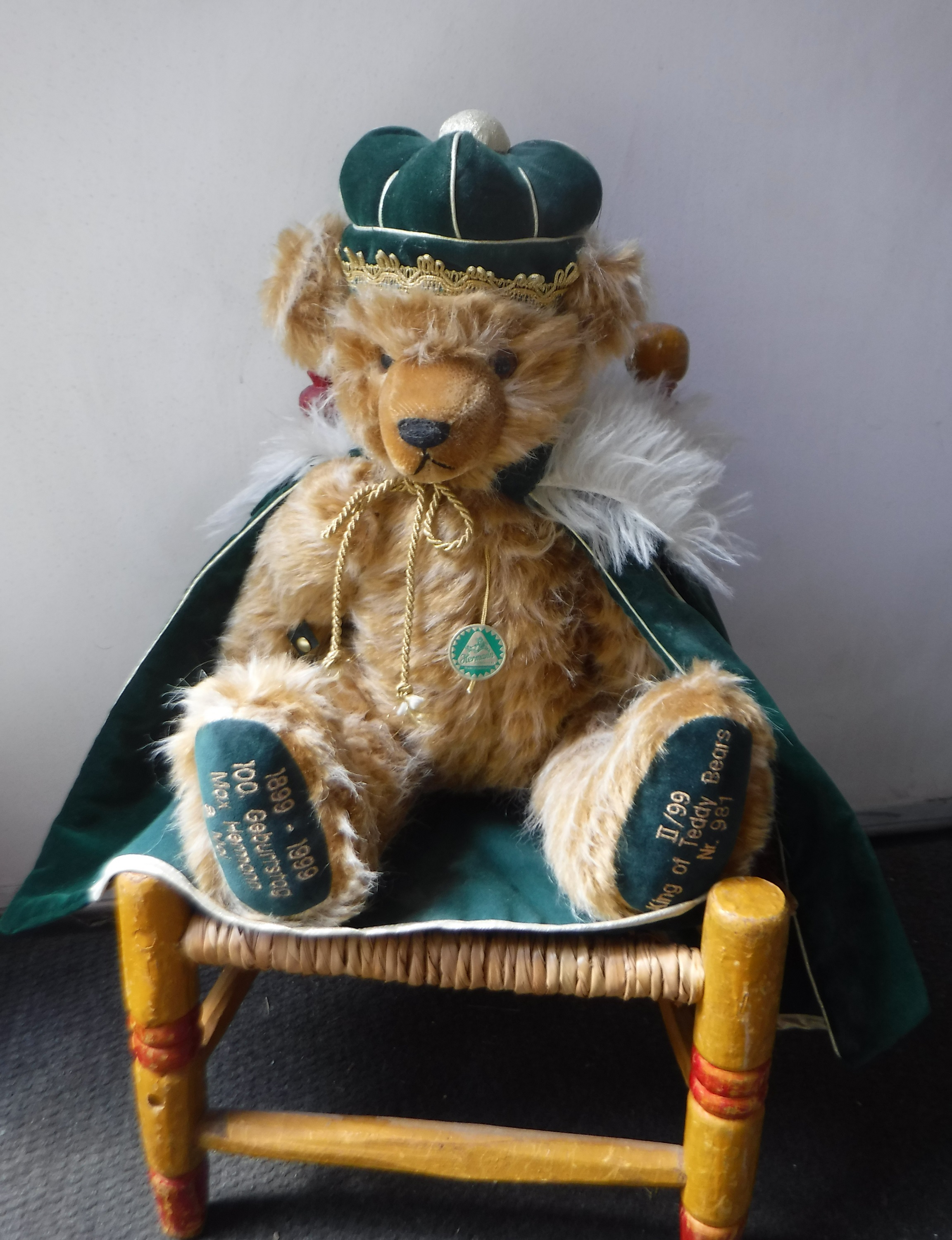 One of the photos I took of the bear that will go on ebay One of the photos I took of the bear that will go on ebay