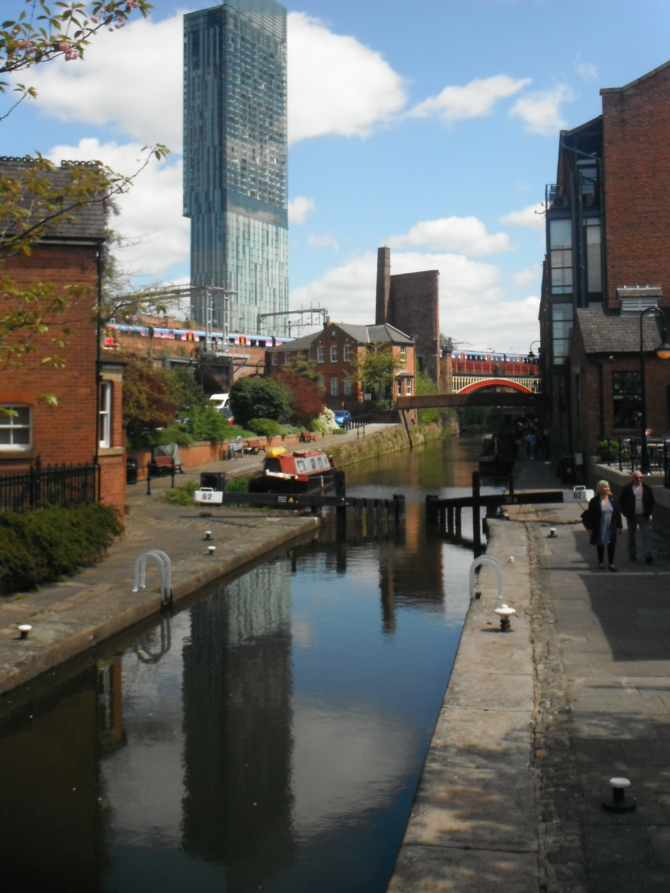 Photo taken by me - The Bridgewater Canal, Manchester Photo taken by me - The Bridgewater Canal, Manchester