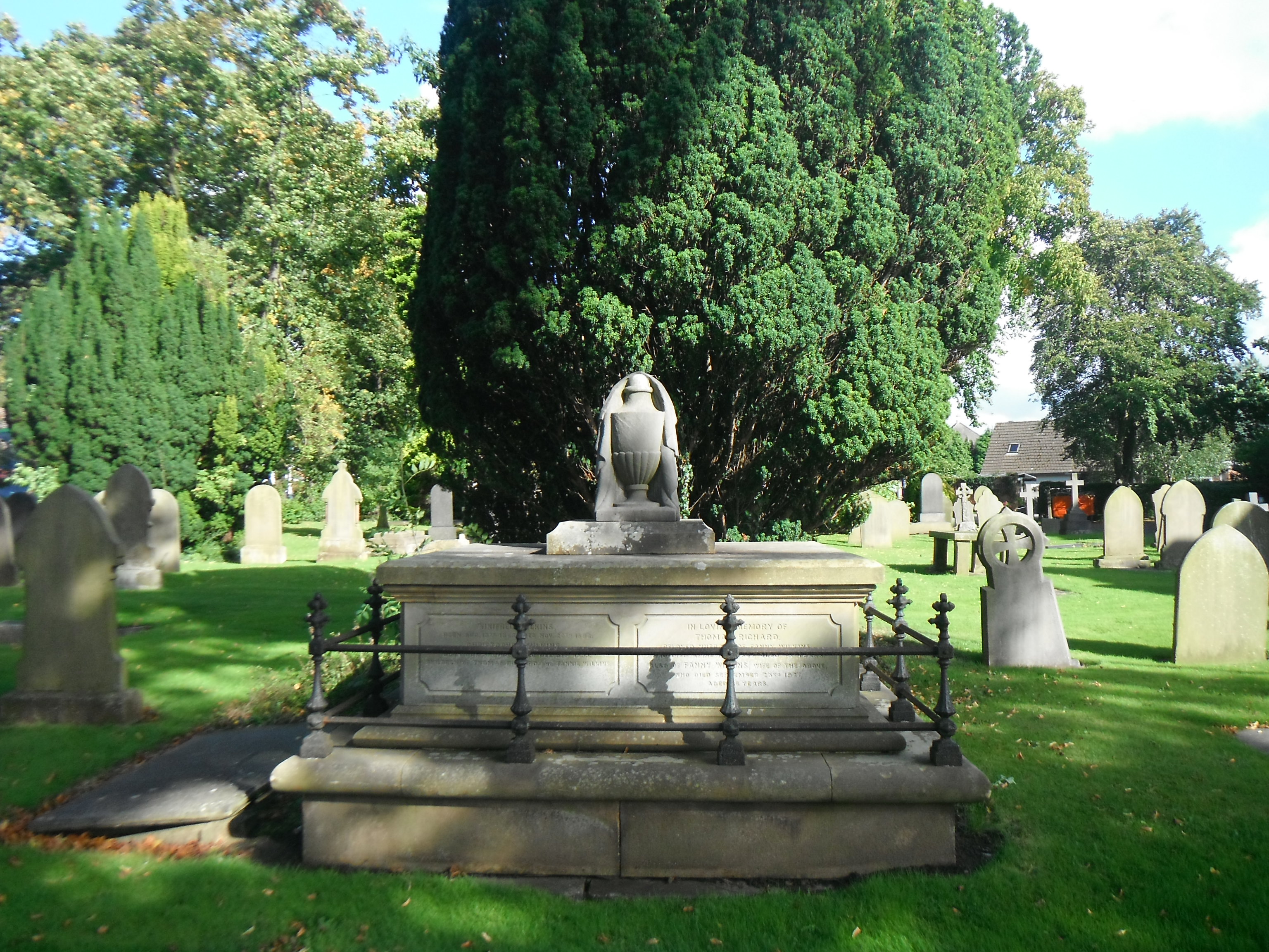 Photo taken by me -  cemetery graves 