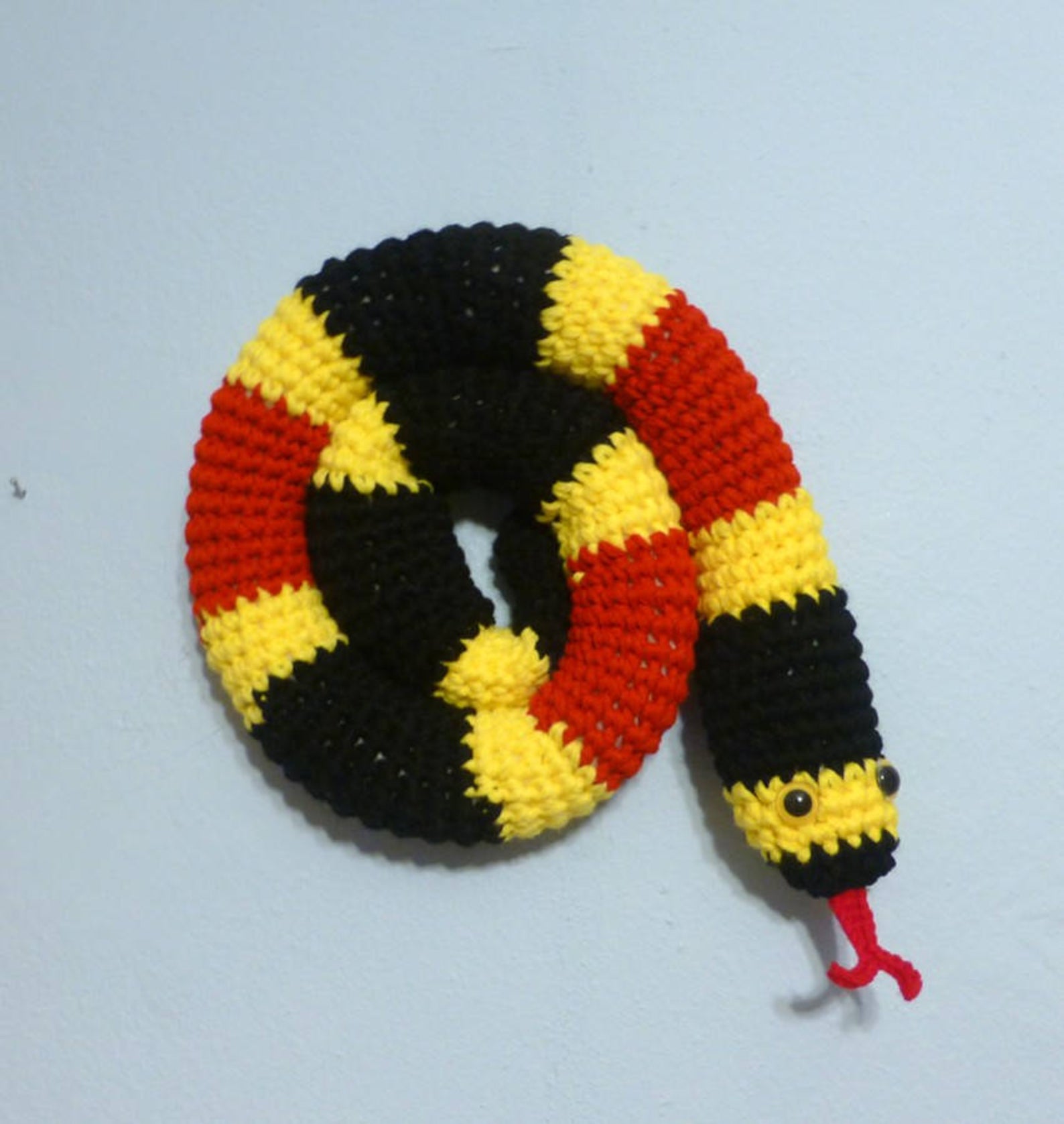 Door Draft Stopper-Coral Snake- 40 inches Door Draft Stopper-Coral Snake- 40 inches