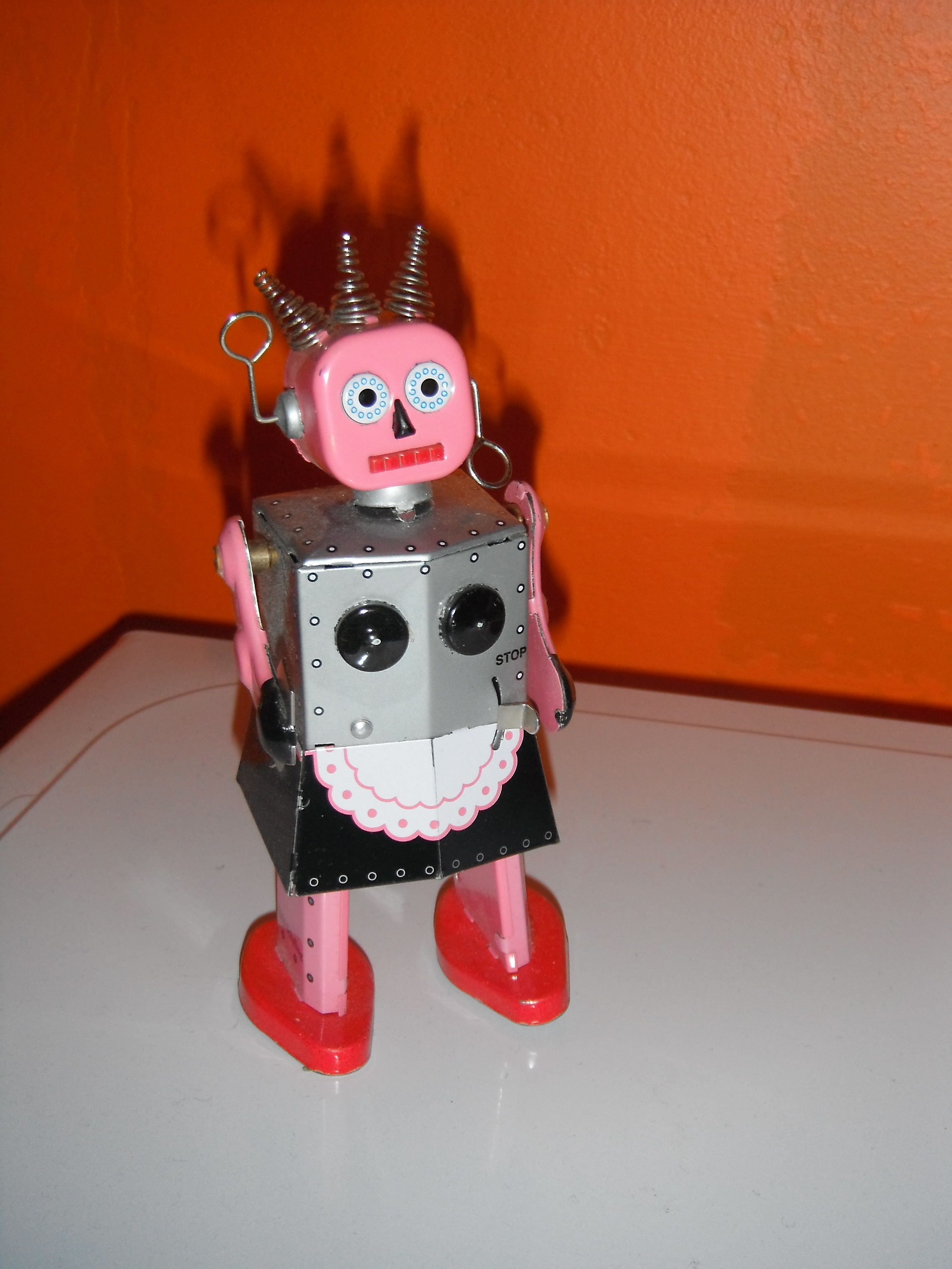 Photo taken by me – toy robot Photo taken by me – toy robot