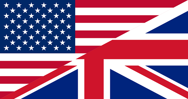 British/American flag