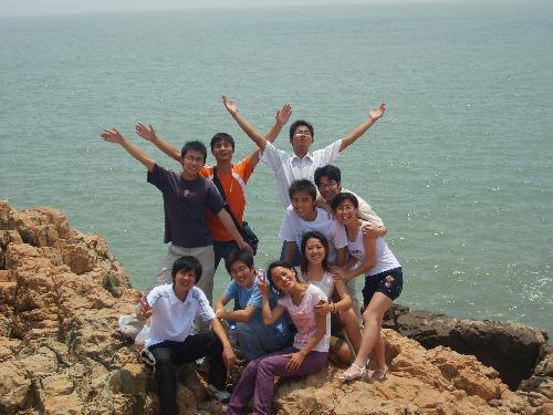 My friends - Smile and smile,I miss my friends.