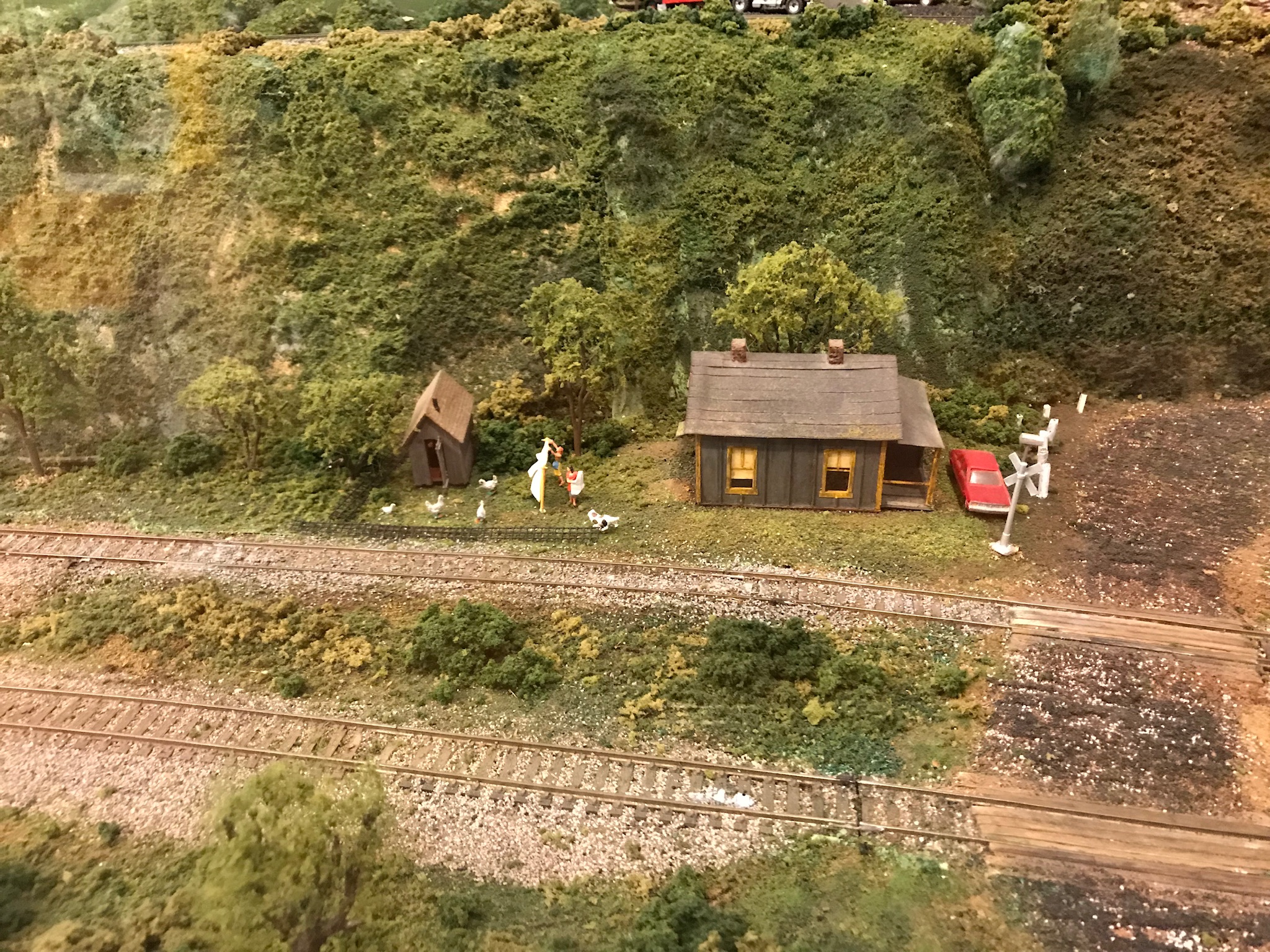 The minute detail of a model train display at the Kentucky Railway Museum in New Haven. Photo taken by and the property of FourWalls. The minute detail of a model train display at the Kentucky Railway Museum in New Haven. Photo taken by and the property of FourWalls.