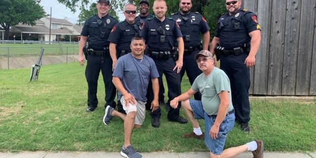 Lewisville Police Officer Carey and three Good Samaritans Lewisville Police Officer Carey and three Good Samaritans