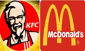 McDonald&#039;s and KFC