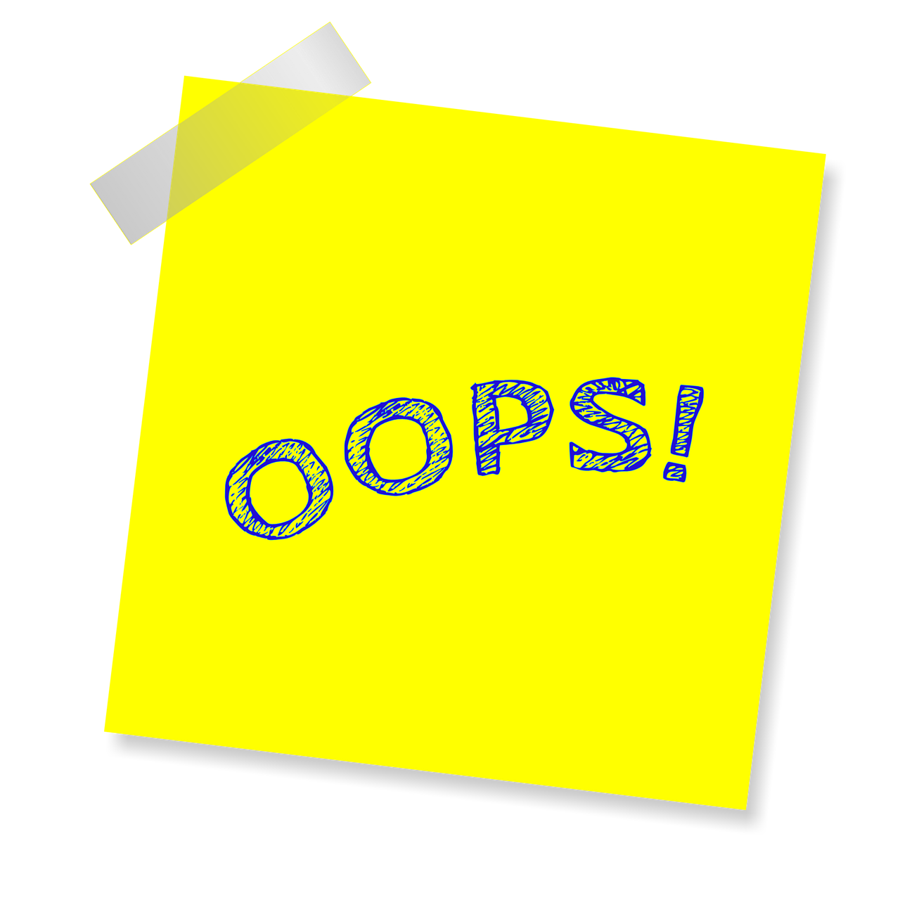 https://pixabay.com/illustrations/oops-reminder-post-note-sticker-1432954/ https://pixabay.com/illustrations/oops-reminder-post-note-sticker-1432954/