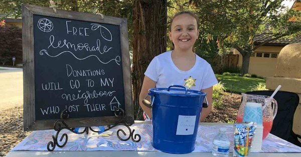 Kayley Cross and her lemonade stand business in Fresno Kayley Cross and her lemonade stand business in Fresno