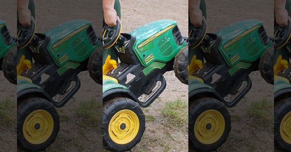 A toy tractor adventure story from Rush City Minnesota A toy tractor adventure story from Rush City Minnesota