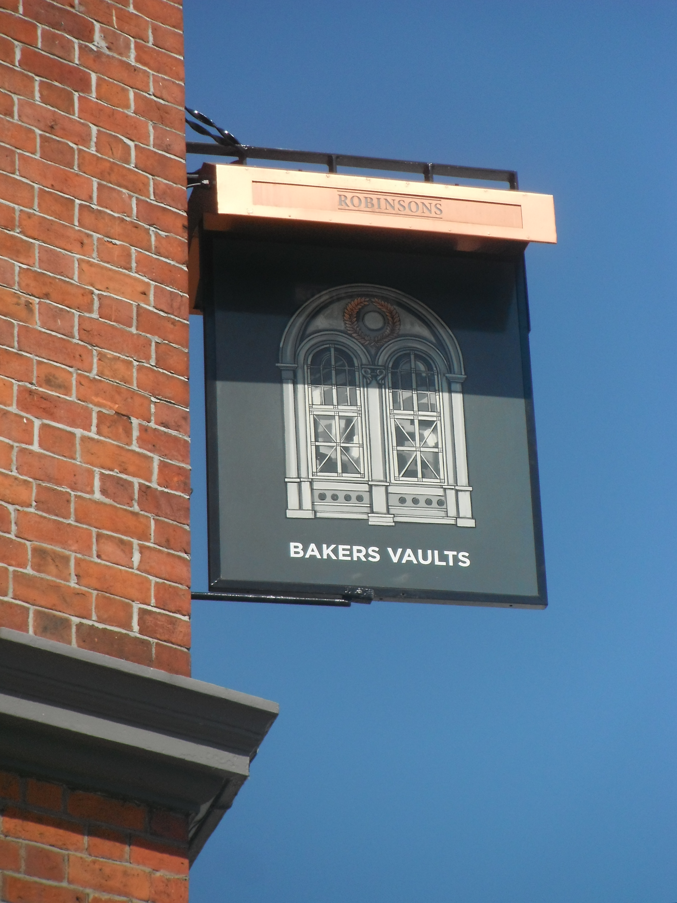 Photo taken by me - The Bakers vaults Pub - Stockport