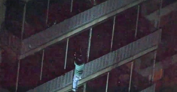 A real life Spider Man sighting in Philadelphia A real life Spider Man sighting in Philadelphia