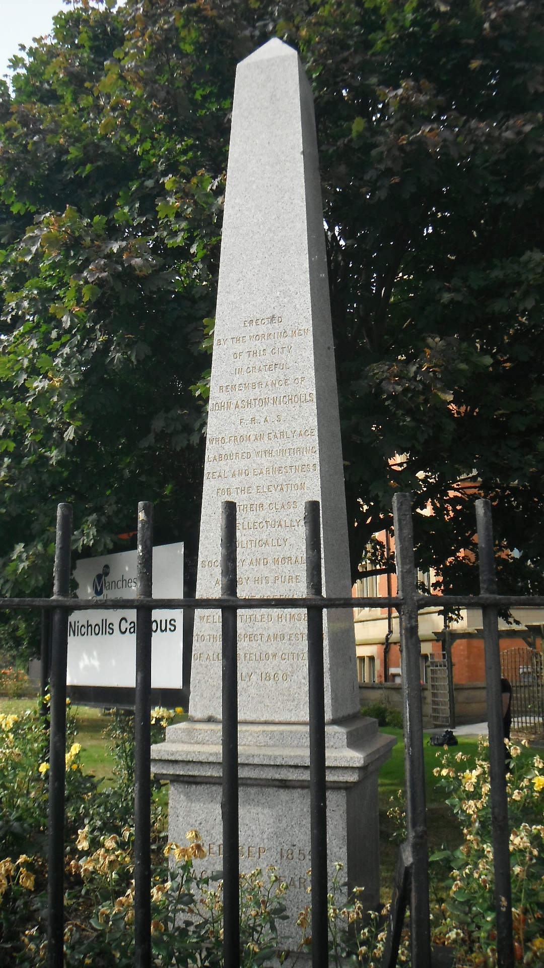 Photo taken by me - grave marker in All Saints curch yard Newton Heath, Manchester Photo taken by me - grave marker in All Saints curch yard Newton Heath, Manchester