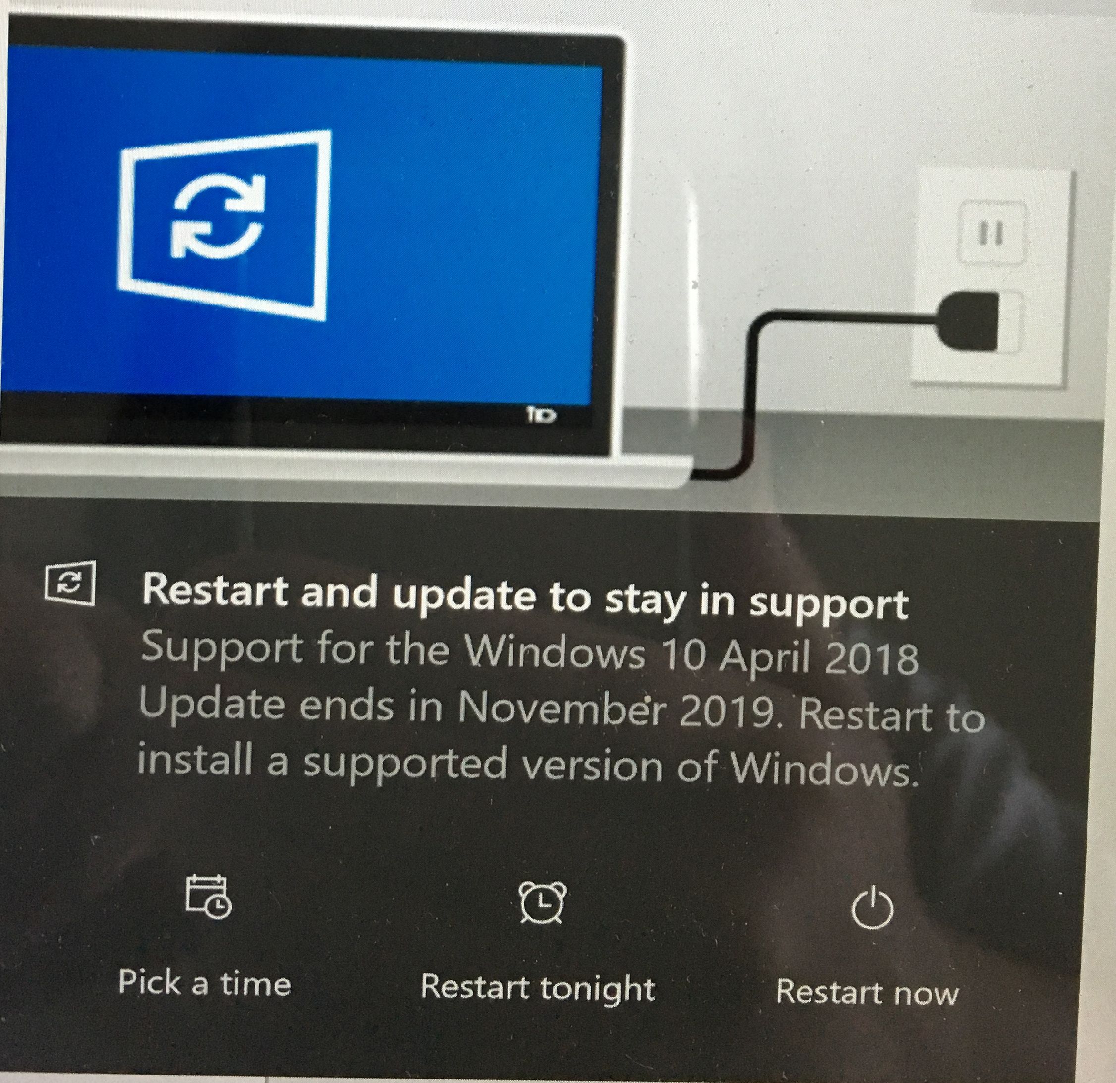 windows update notification windows update notification
