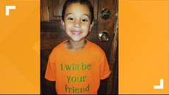 Blake Rajahn has a positive message for his classmates in school Blake Rajahn has a positive message for his classmates in school