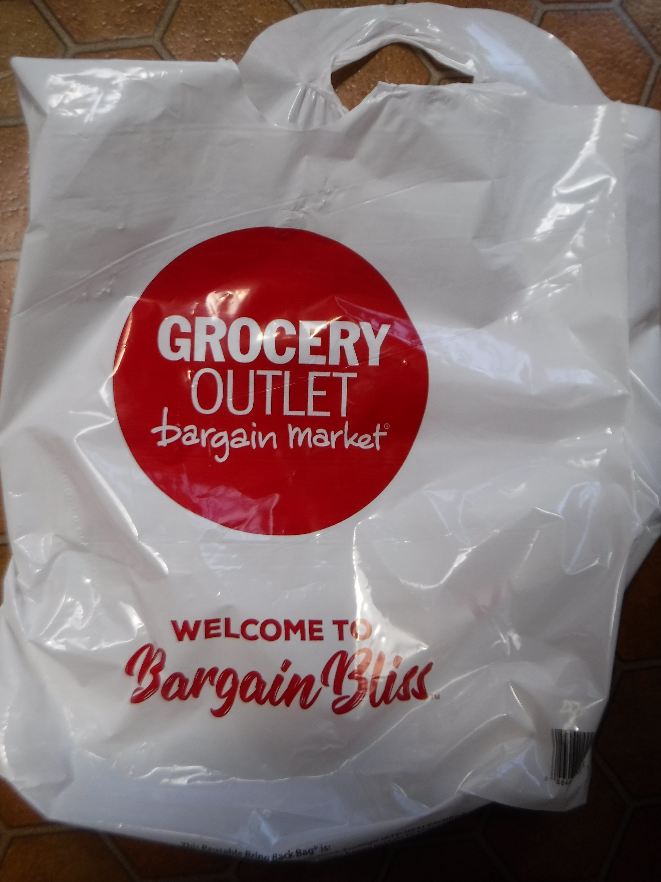 Photo taken by me of one of the shopping bags