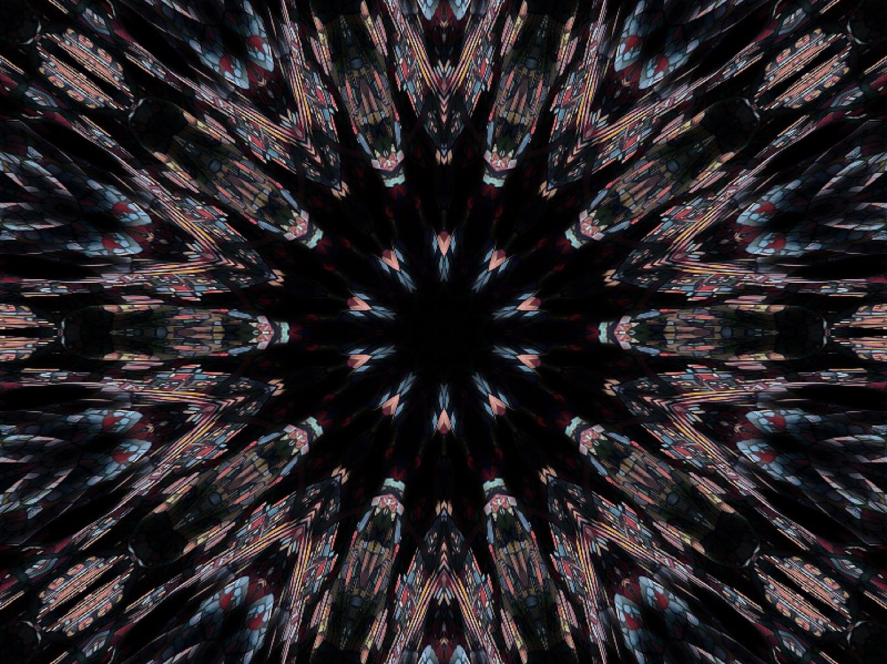 Photo taken by me with skew, stained glass and night effects w Kaleidoscope x10 Photo taken by me with skew, stained glass and night effects w Kaleidoscope x10