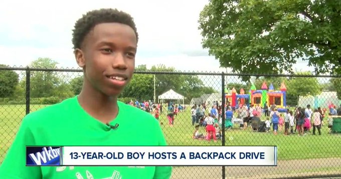 Shelden Gibbs is doing his part to help out his community Shelden Gibbs is doing his part to help out his community