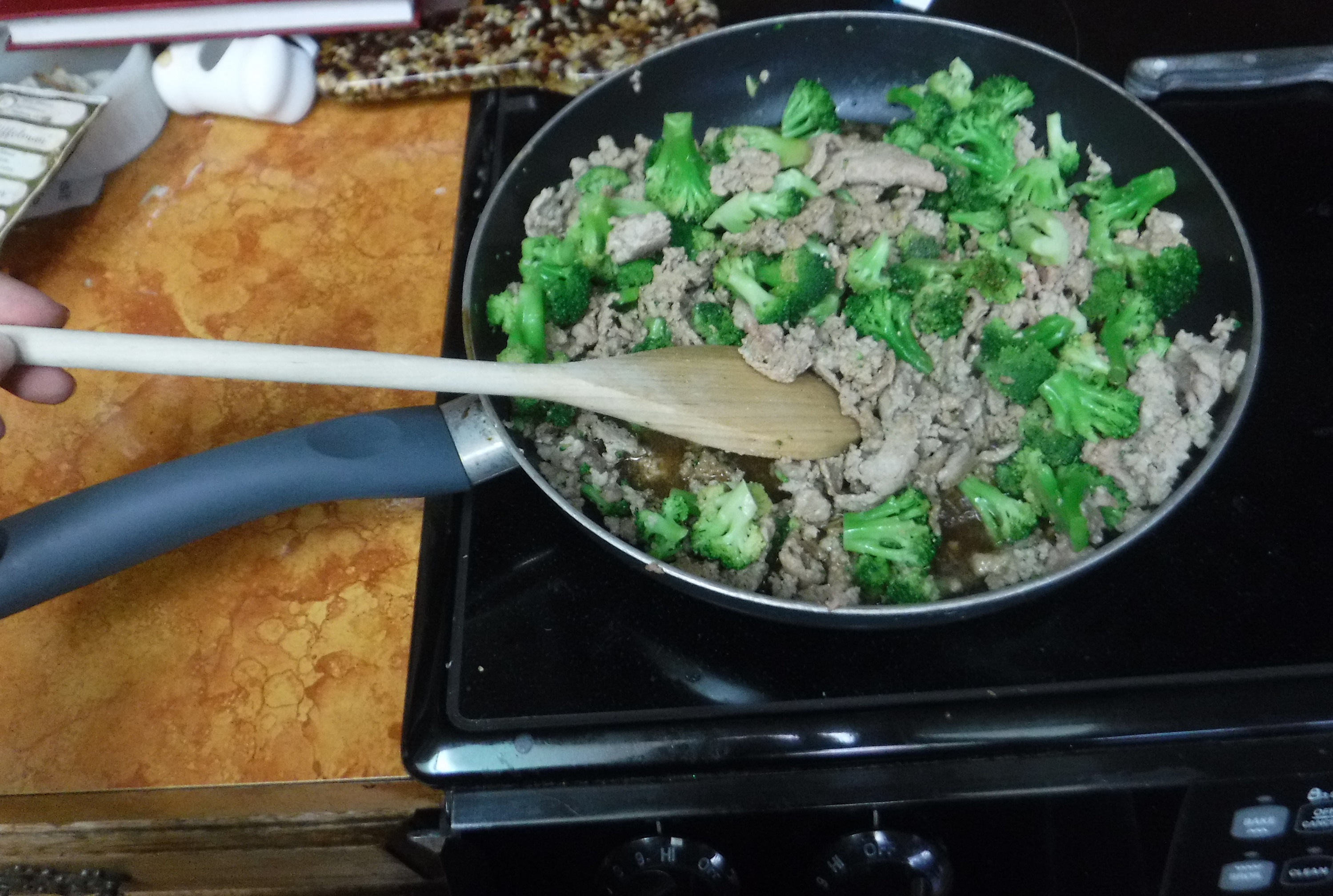 Photo I took of my concoction on the stove Photo I took of my concoction on the stove