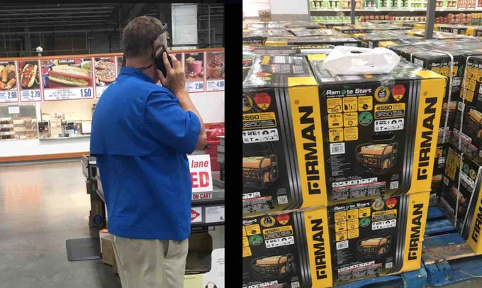 The anonymous man who is doing his part to assist hurricane victims