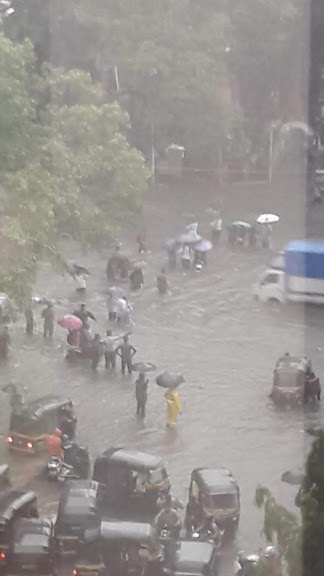 Flooded city Flooded city
