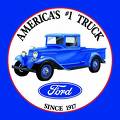 Sign for Ford Trucks - Sign stating that Ford Trucks are America's number 1 truck