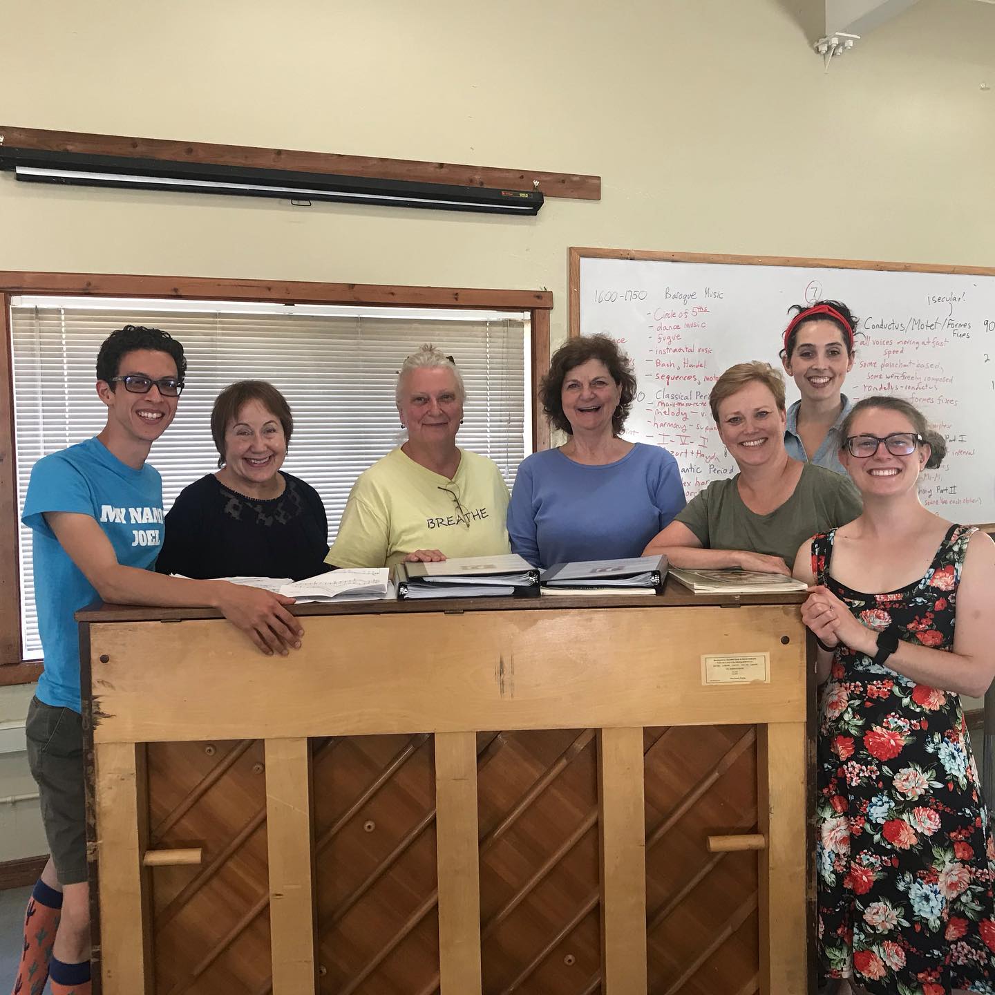 Camp picture of voice teachers! Camp picture of voice teachers!