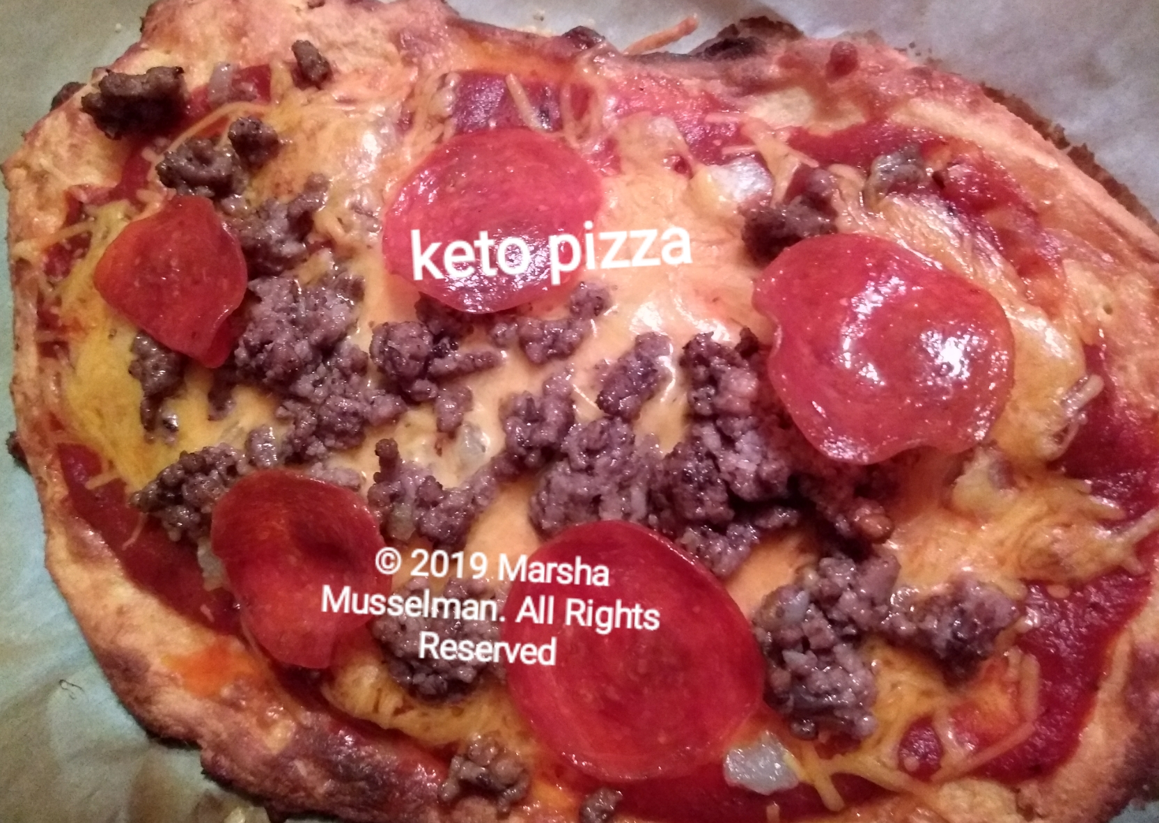 Keto pizza