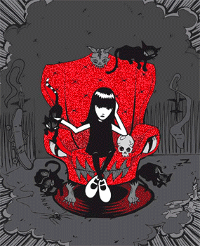 emily strange - blah