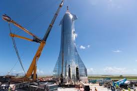 Boca Chica Starship 1, stands almost ready Boca Chica Starship 1, stands almost ready