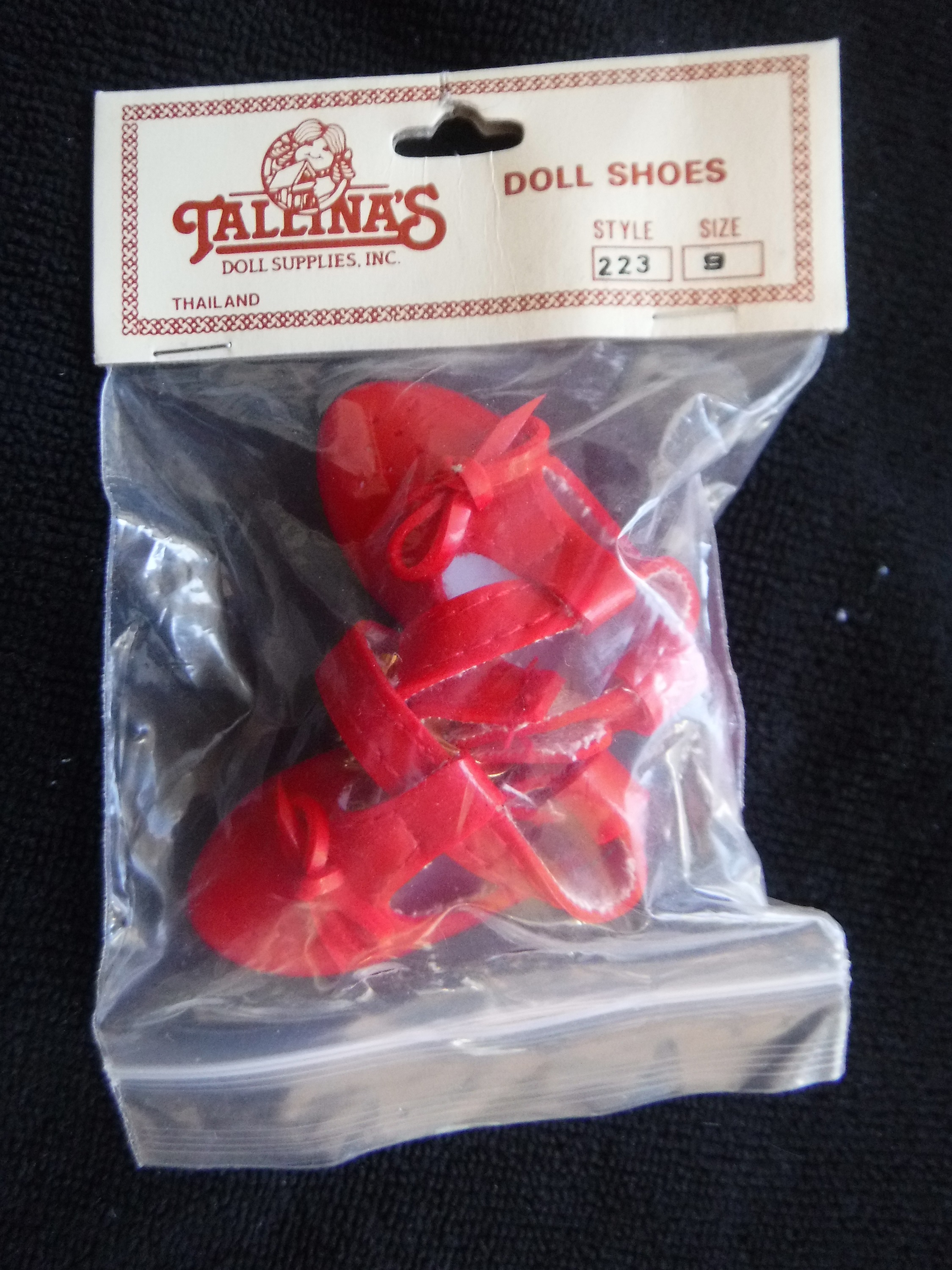 One of the pictures I took of the doll shoes that I am going to list on eBay One of the pictures I took of the doll shoes that I am going to list on eBay