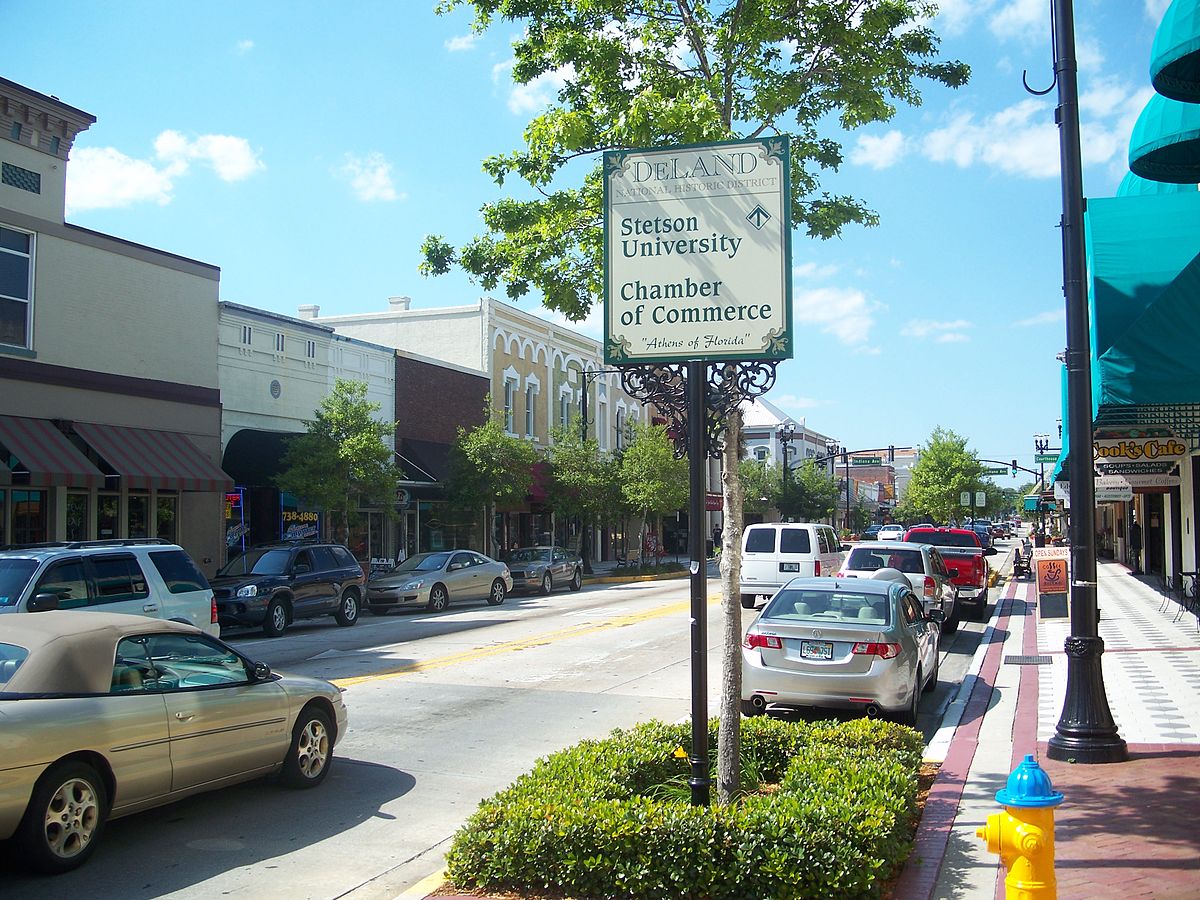 Downtown Deland Florida 