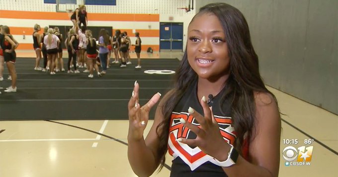 Tyra Winters who is a cheerleader and a lady heroine Tyra Winters who is a cheerleader and a lady heroine