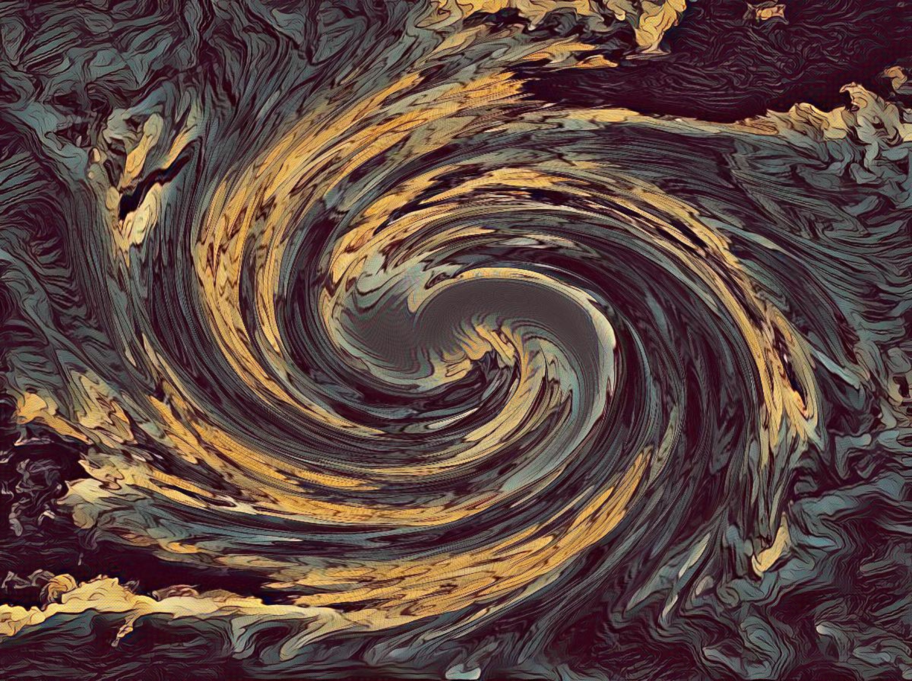 Photo taken  by me with Dark and Swirl effects on LunaPic.com